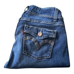 LEVIS-529-CURVY BOOT CUT JEANS-SIZE 4